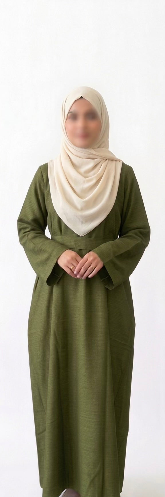 Linen abaya