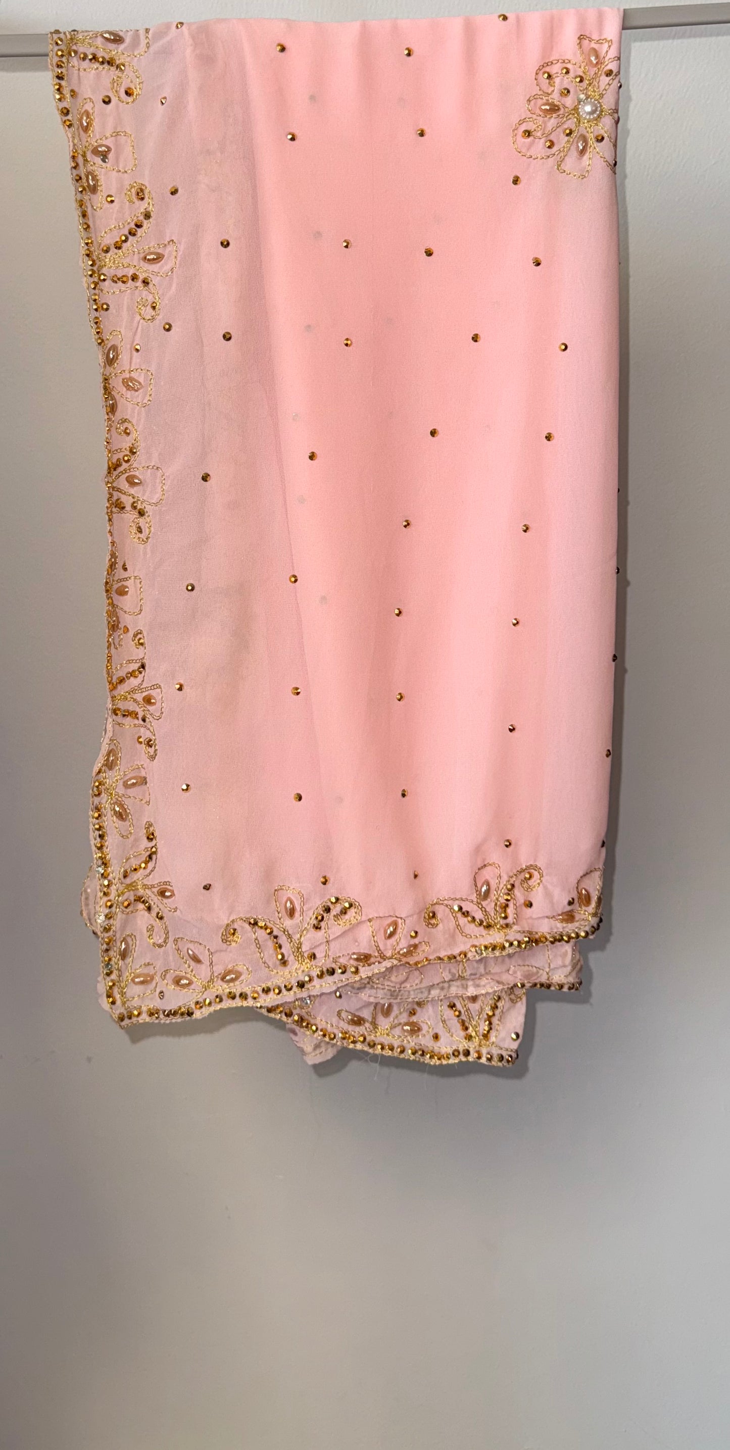 Hijab with stones