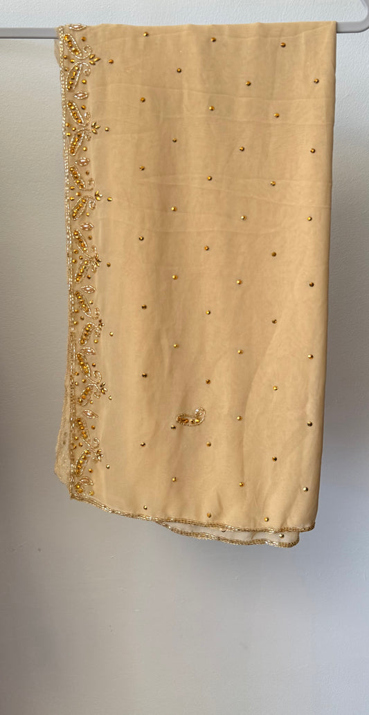 Hijab with stones