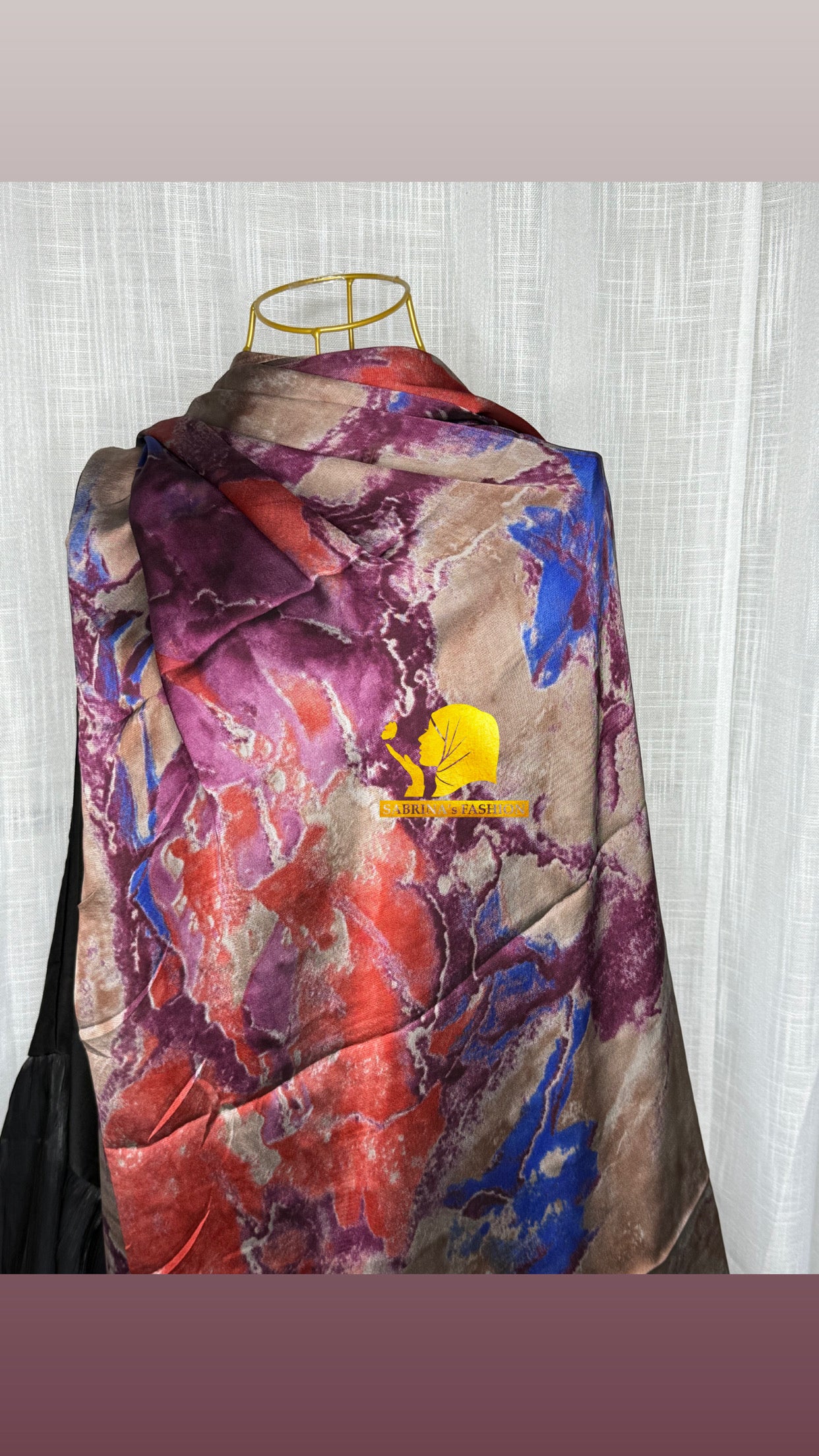 Watercolor Hijab